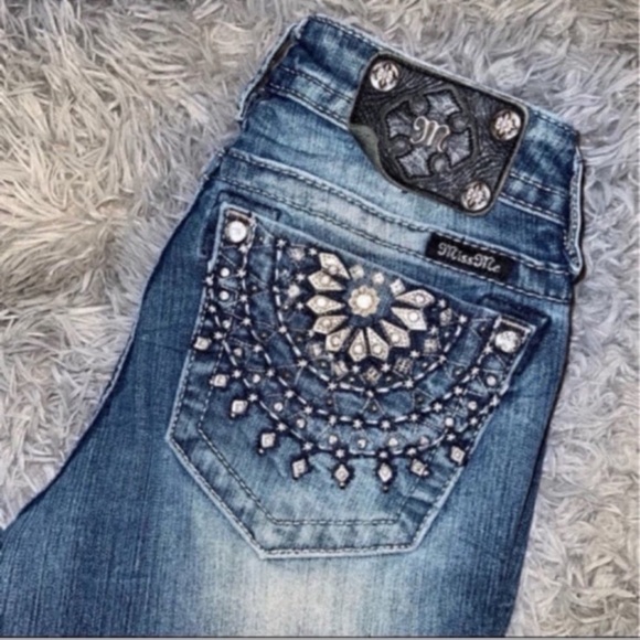 Miss Me Jeans Signature Rise Boot Cut Size 27 - Picture 4 of 11